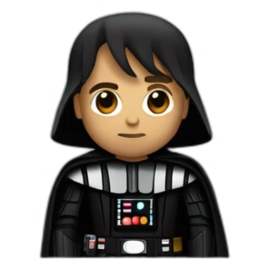 Anakin skywalker/darth vader sticker