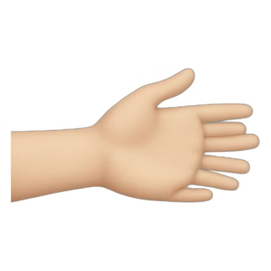 Hand to hand sticker