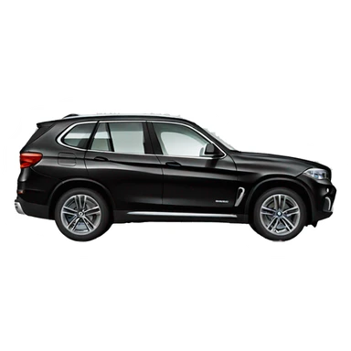 Bmw suv black sticker