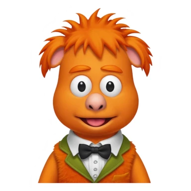 Beaker Muppets sticker