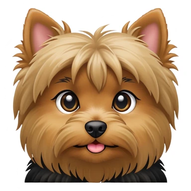 Yorkie in love sticker