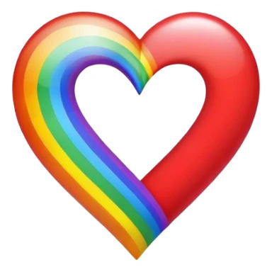 mix ❤️ and 🌈 sticker