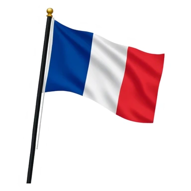 département français la Martinique drapeau (red, green, black) sticker