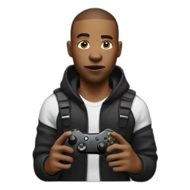 thug playing xbox sticker