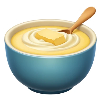 bowl of semolina sticker