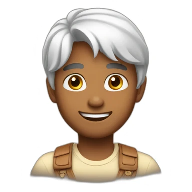 Single_Indianboy_with_cutesmile sticker