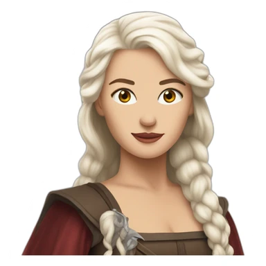 Deanerys Targaryen sticker