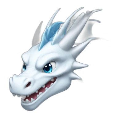 blue eyes white dragon sticker