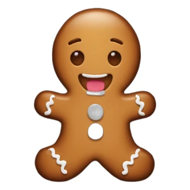 gingy gingerbread man from shark sticker