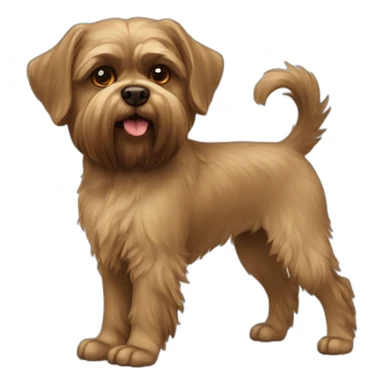 brussell griffon dog sticker