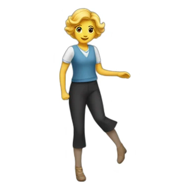 curtsy sticker