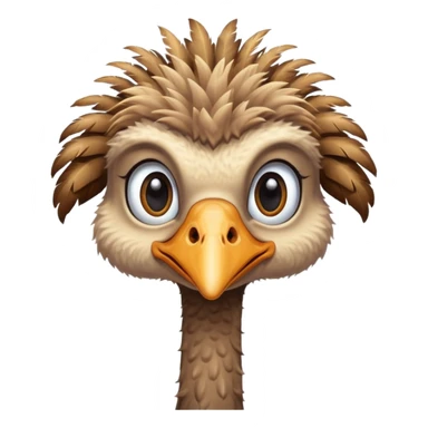 autruche sticker