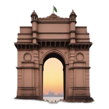 gateway of india sticker