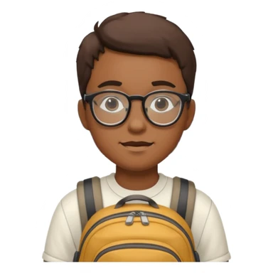 City Backpack Student sticker