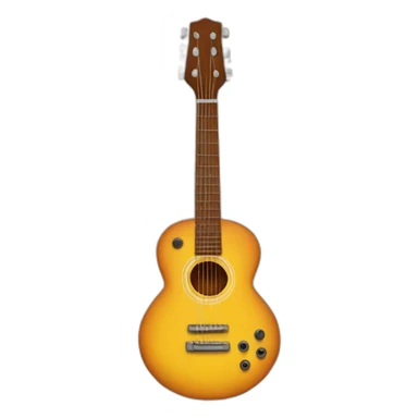 Happy guitar sticker
