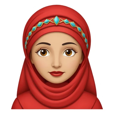 moroccan woman sticker