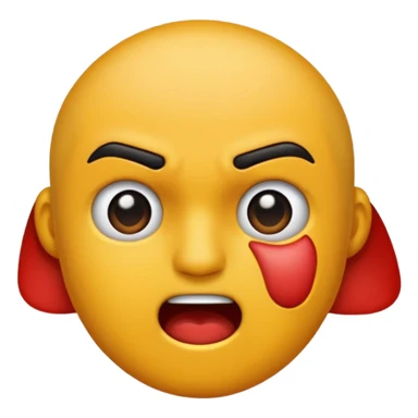 Getting Punched in the face sticker