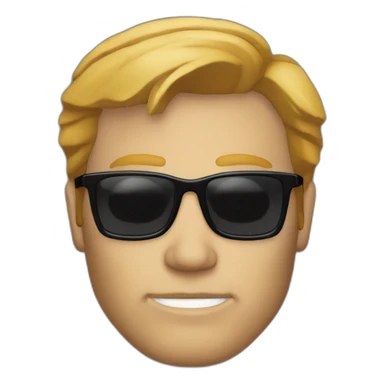 David-Caruso-shades sticker