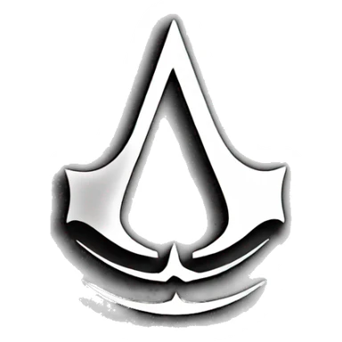 assassin's creed logo sticker