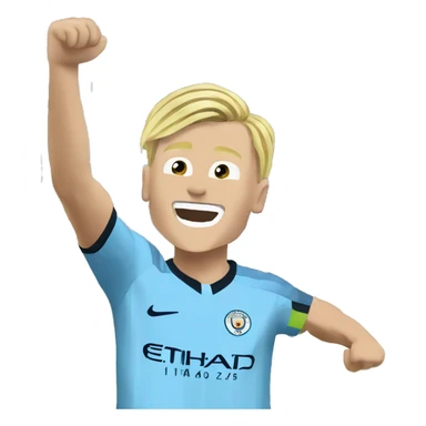 Erling Haaland manchester city goal celebration  sticker