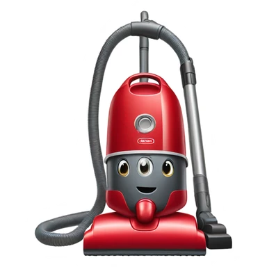 Hoover Vacuum Red sticker