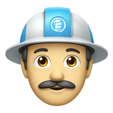 un ingeniero electrico sin bigote sticker