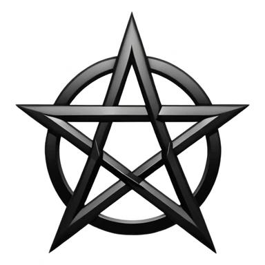 Pentagram sticker