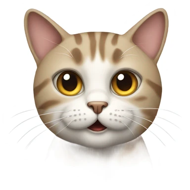 Cat with attitude sticker