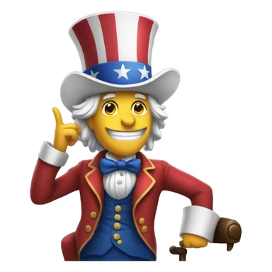 uncle Sam approves sticker