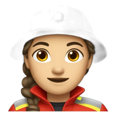 fiporest-firewoman sticker