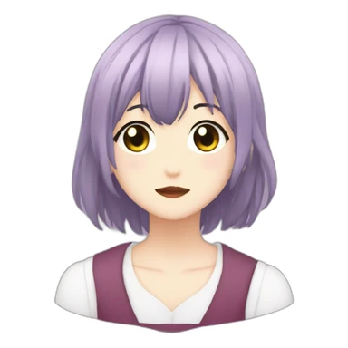 yuri ayato from yarichin bitch club sticker