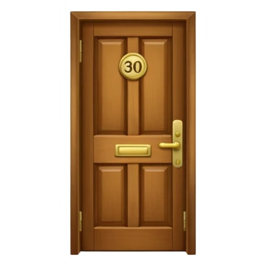 hotel room number 三百九 in Japanese sticker