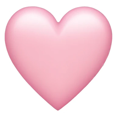 Lightpink heart sticker