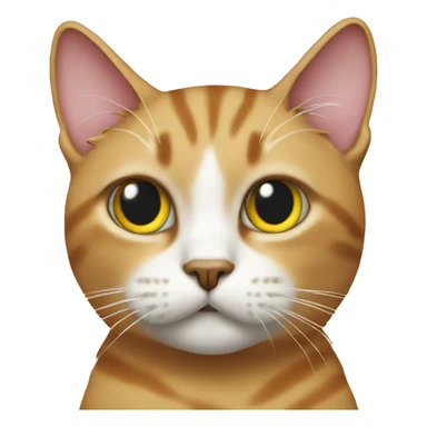 Cat with joint sticker