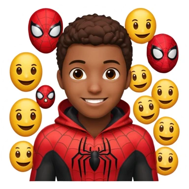 miles lurking emojis sticker