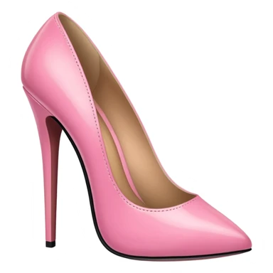 Pink heels sticker