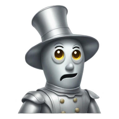 ghostly tin man sticker