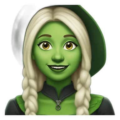 Elphaba wicked cynthia erivo sticker
