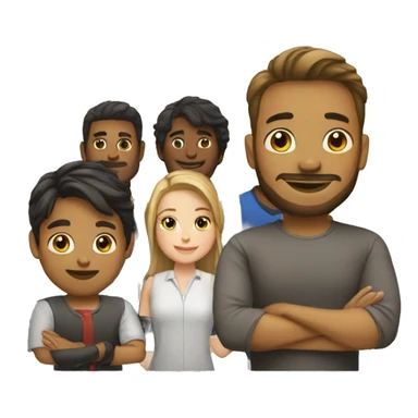 mini-company team sticker