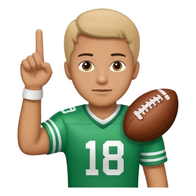 watching football game sticker