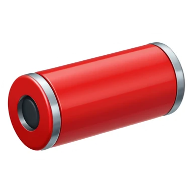 red magnet sticker