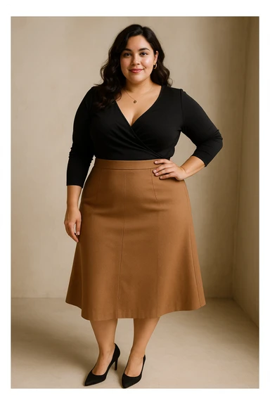 Donna con fisico a pera sticker