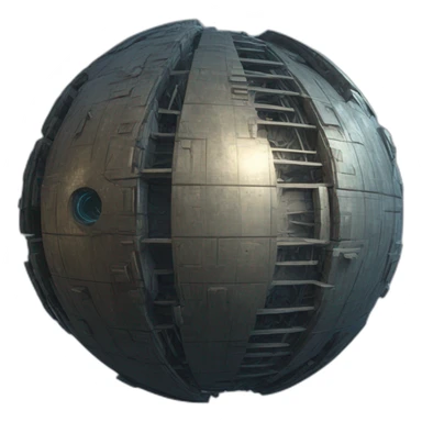 a dyson sphere sticker