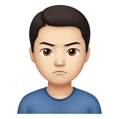 The disgruntled Chinese sticker