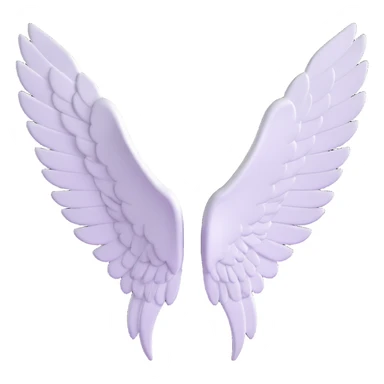 Angel wings sticker