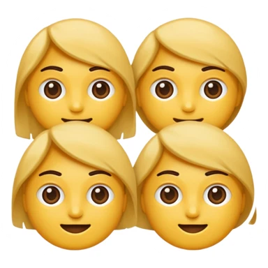 Mavi yüzlü korkunç emoji  sticker