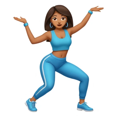 Twerking Latina sticker