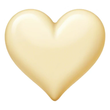 Vanilla heart sticker