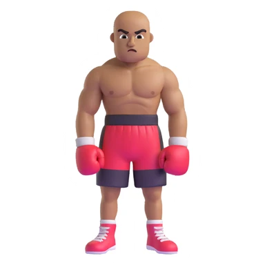 rocky boxer character sticker