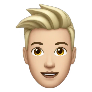 James Charles but straight sticker